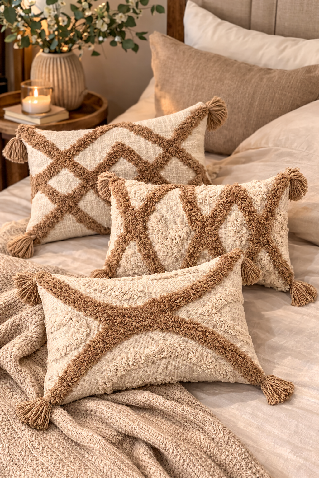Boudoir Cushion  Cover (18*12)