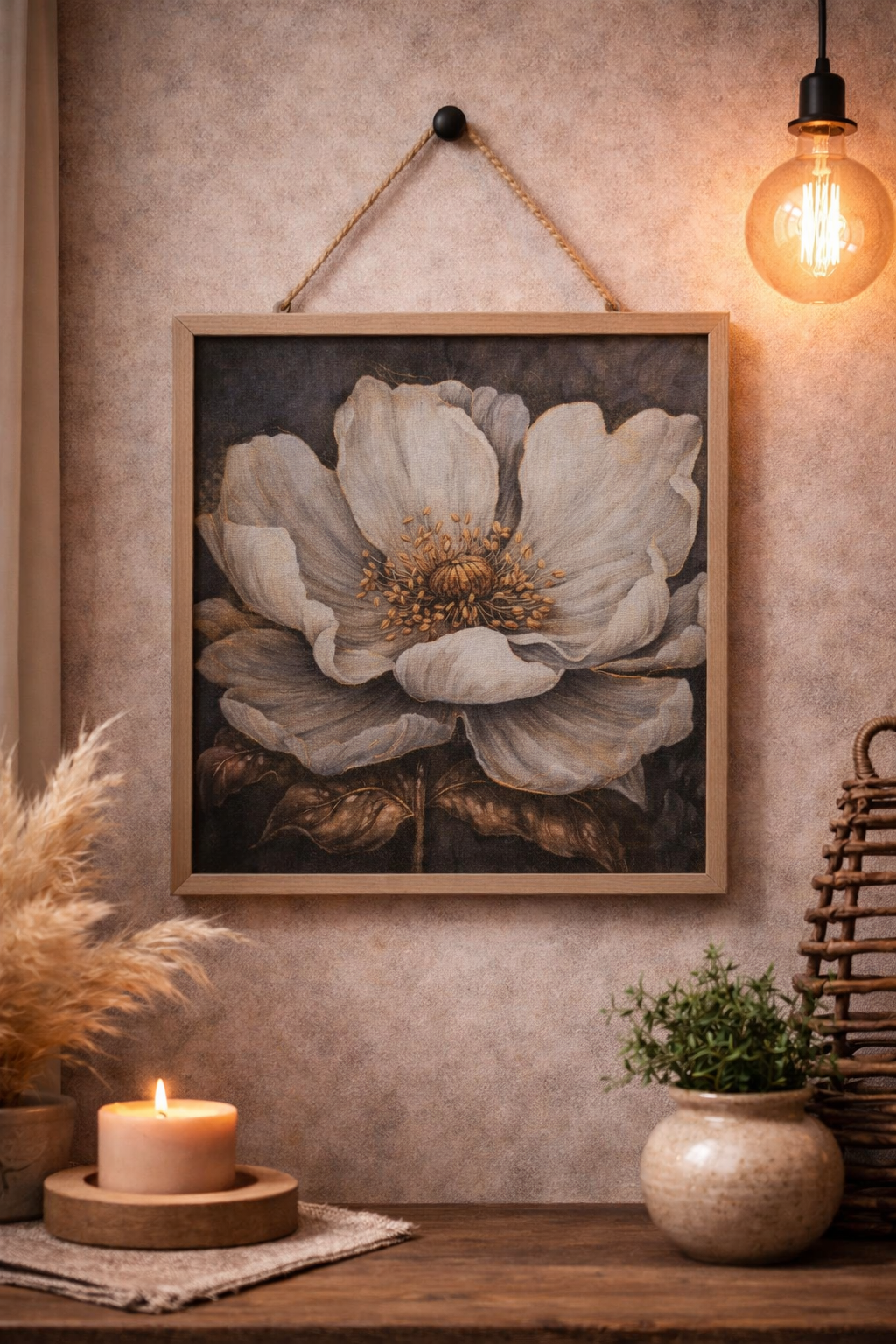 Blooming flower Painting
