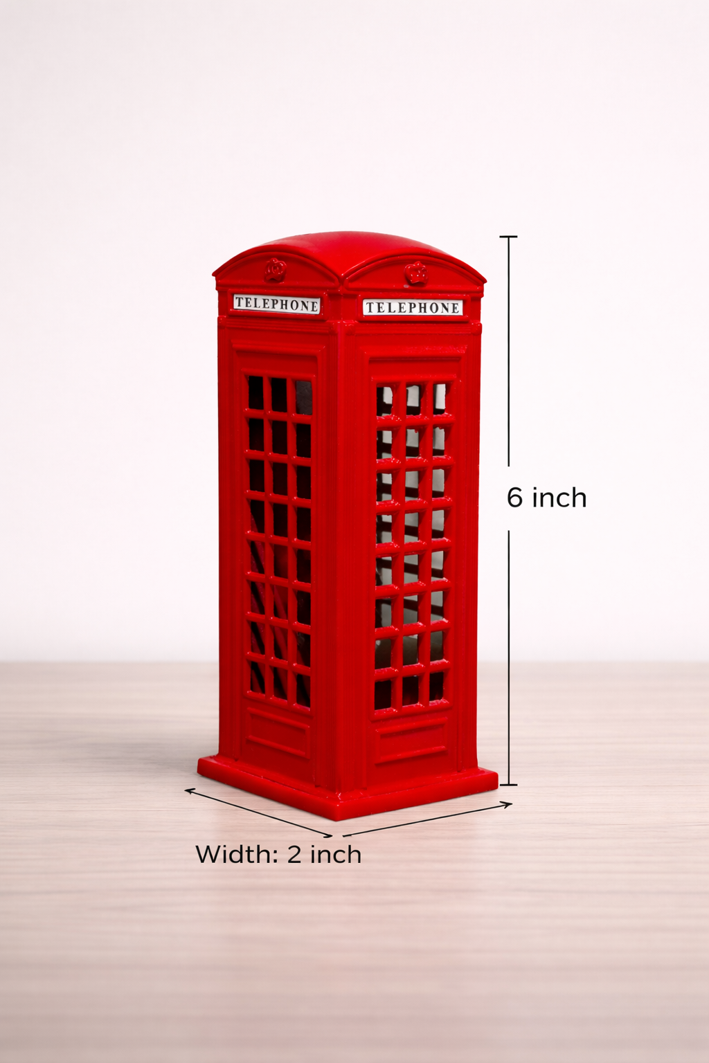London Classic Telephone Booth Décor