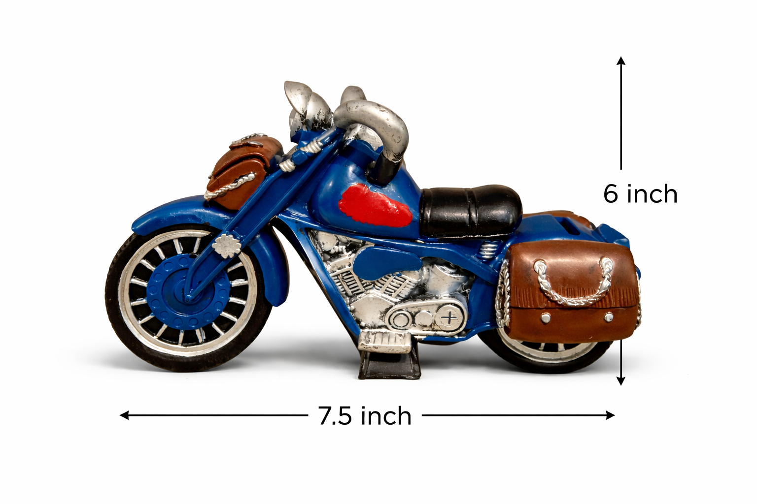 Midnight Rider Classic Bike Showpiece