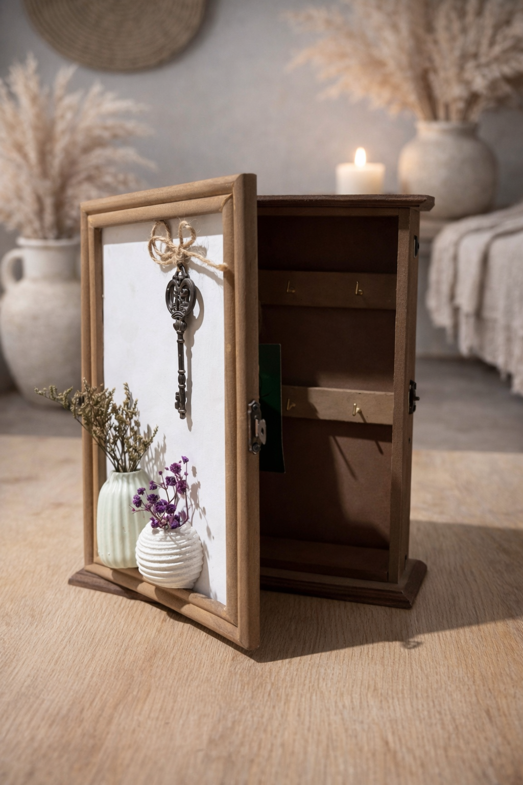 Timeless Charm Key Holder Cabinet