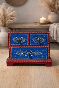 Royal Indigo Mini Drawer Chest