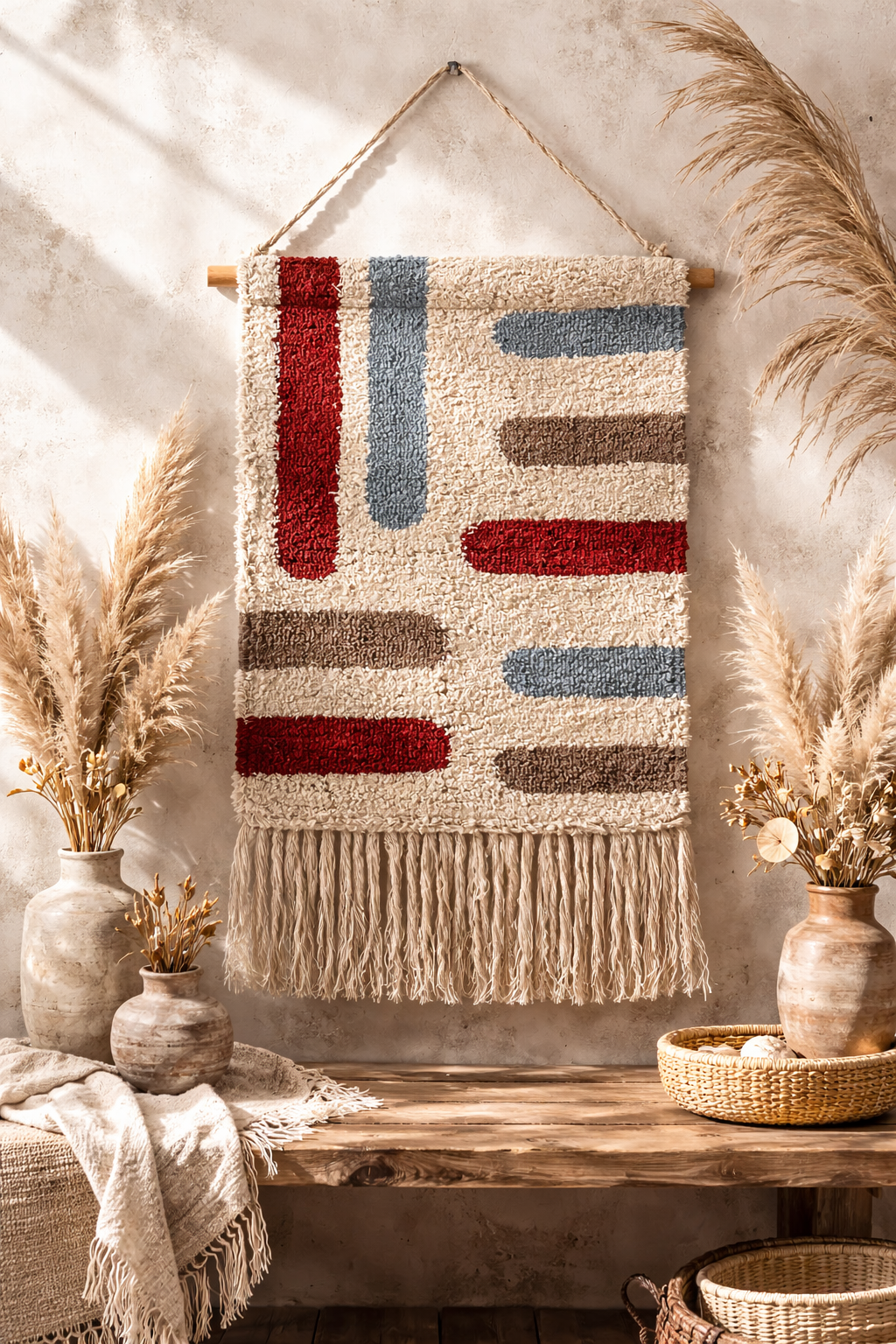 Abstract Dune –Boho Wall Hanging