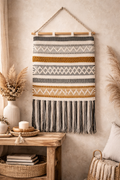 Desert Threads –Boho Wall Hanging