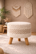 Boho Ottoman 3 Leg
