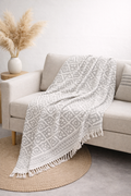 Embroidered Throw