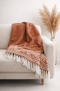 Embroidered Throw