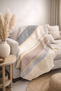 Embroidered Throw