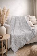 Embroidered Throw