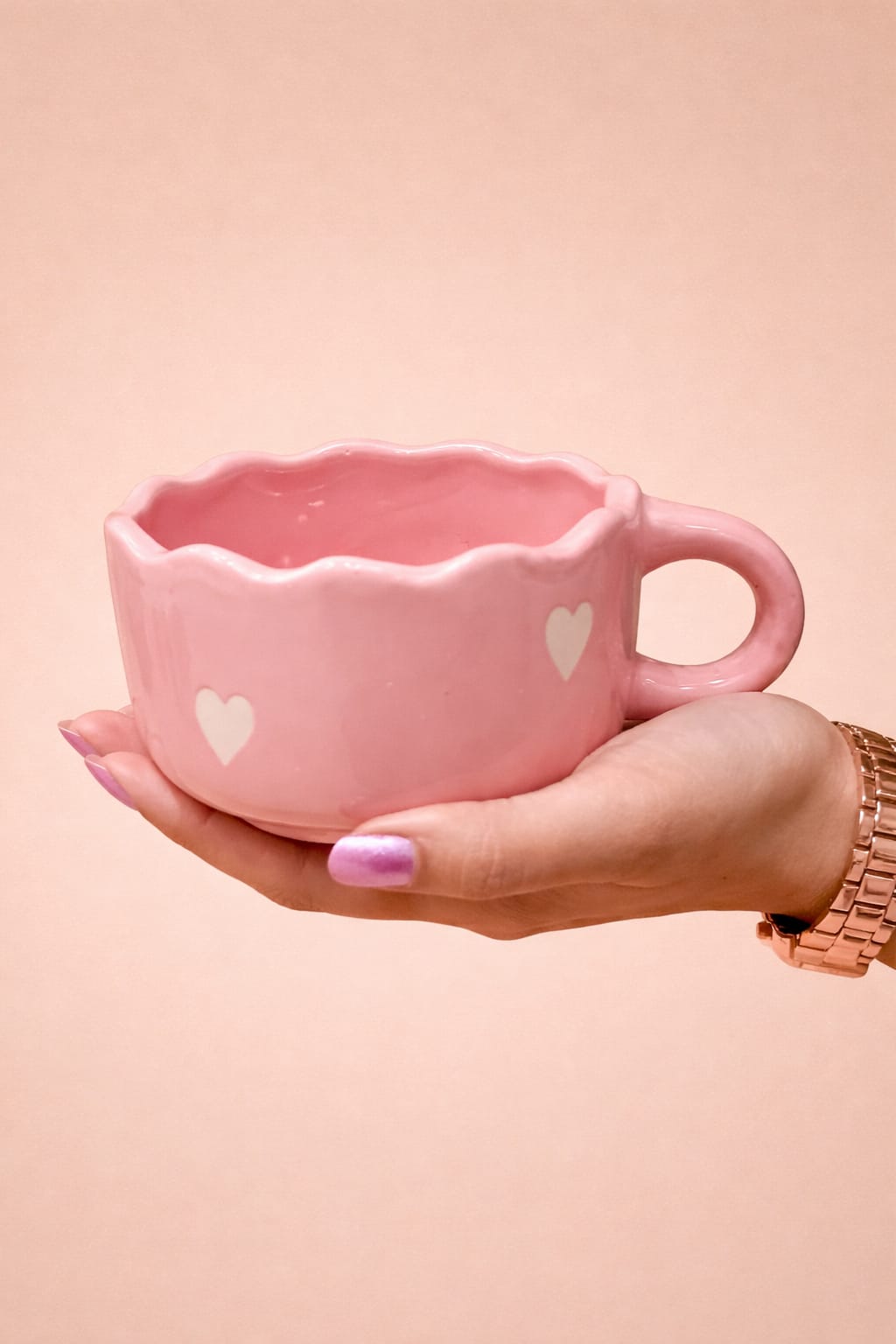 Rosy Heart Mug