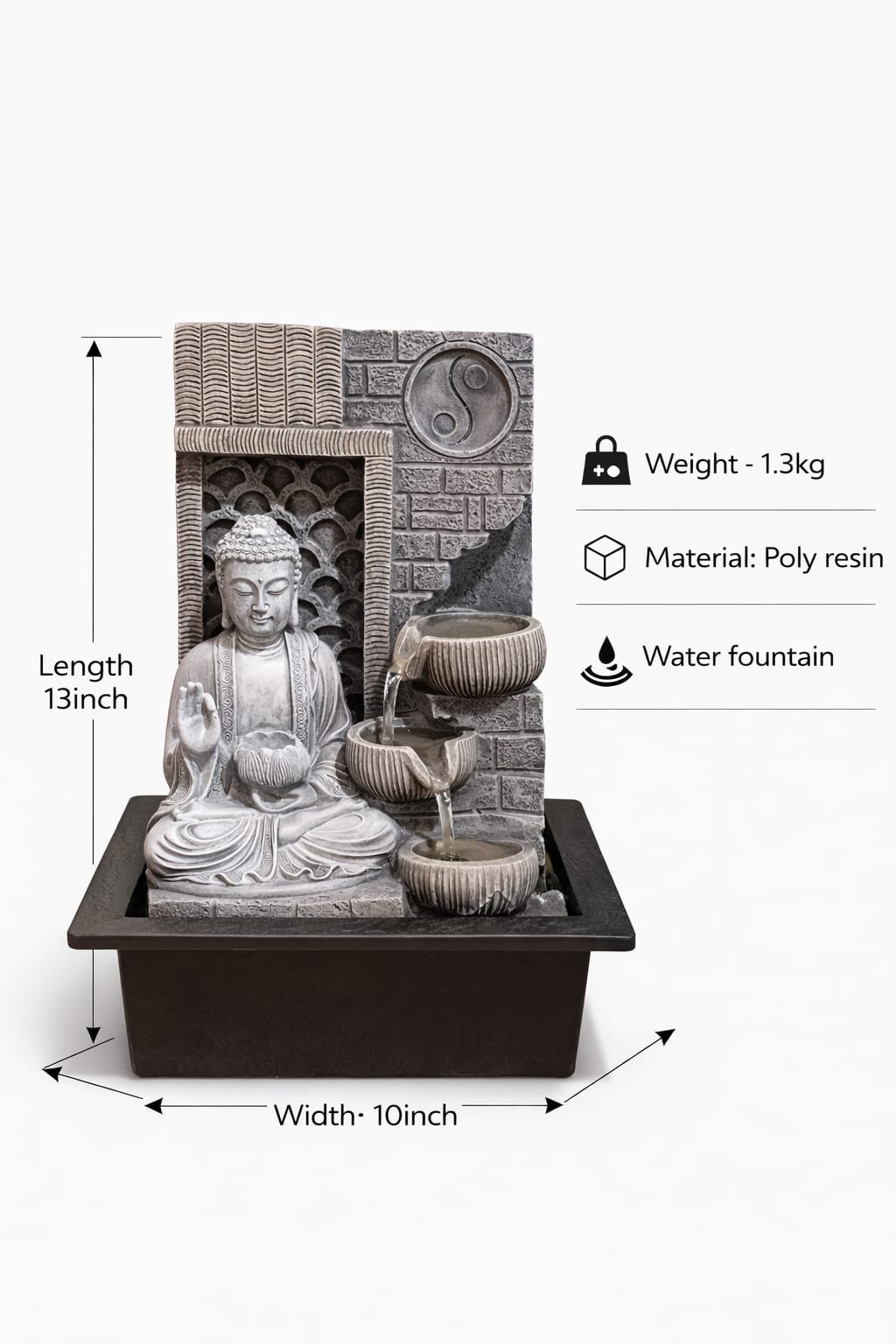Stone Buddha Fountain