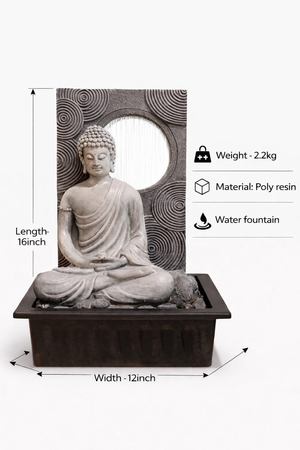 Buddha Tabletop Fountain
