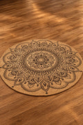 Sahara Mandala Jute Rug