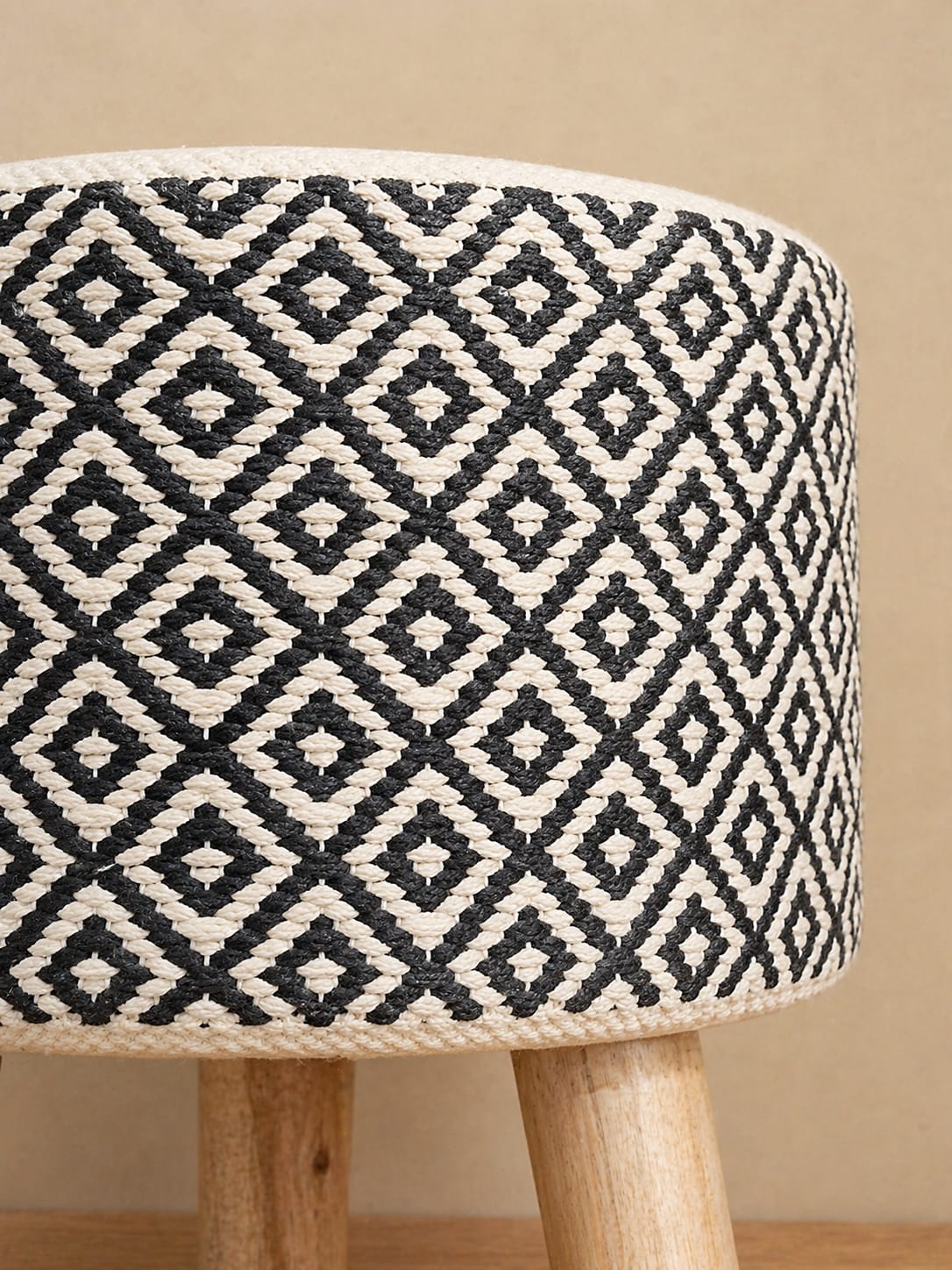Boho Ottoman 3 Leg
