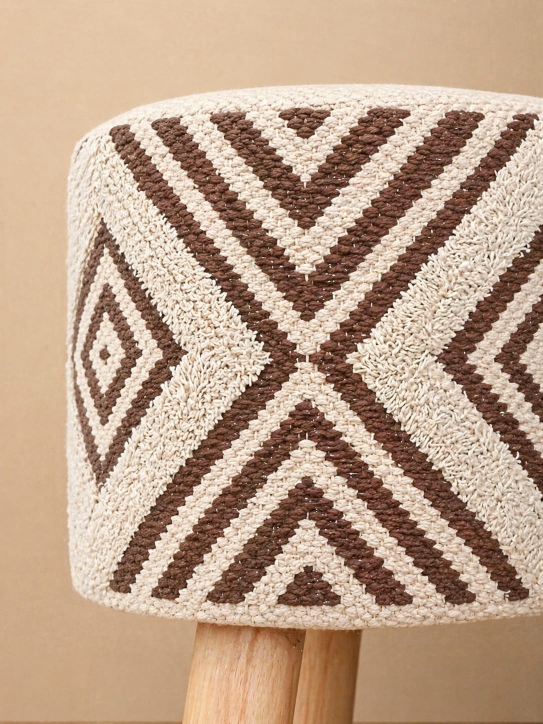 Boho Ottoman 3 Leg