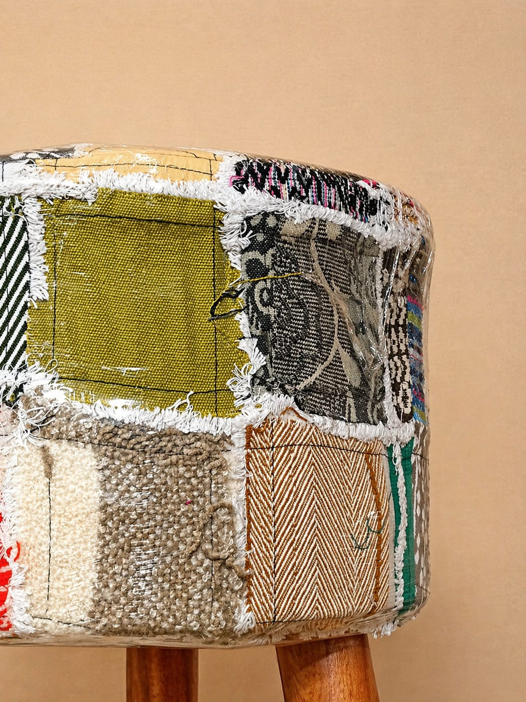 Boho Ottoman 3 Leg