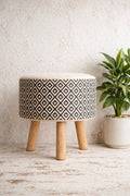 Boho Ottoman 3 Leg