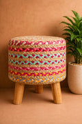 Boho Ottoman 3 Leg