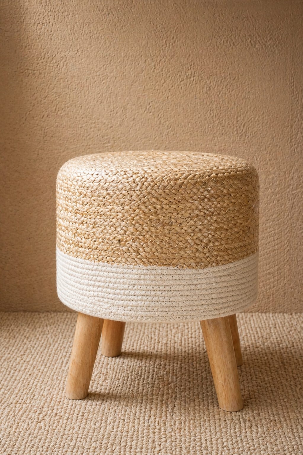 Boho Ottoman 4 Leg