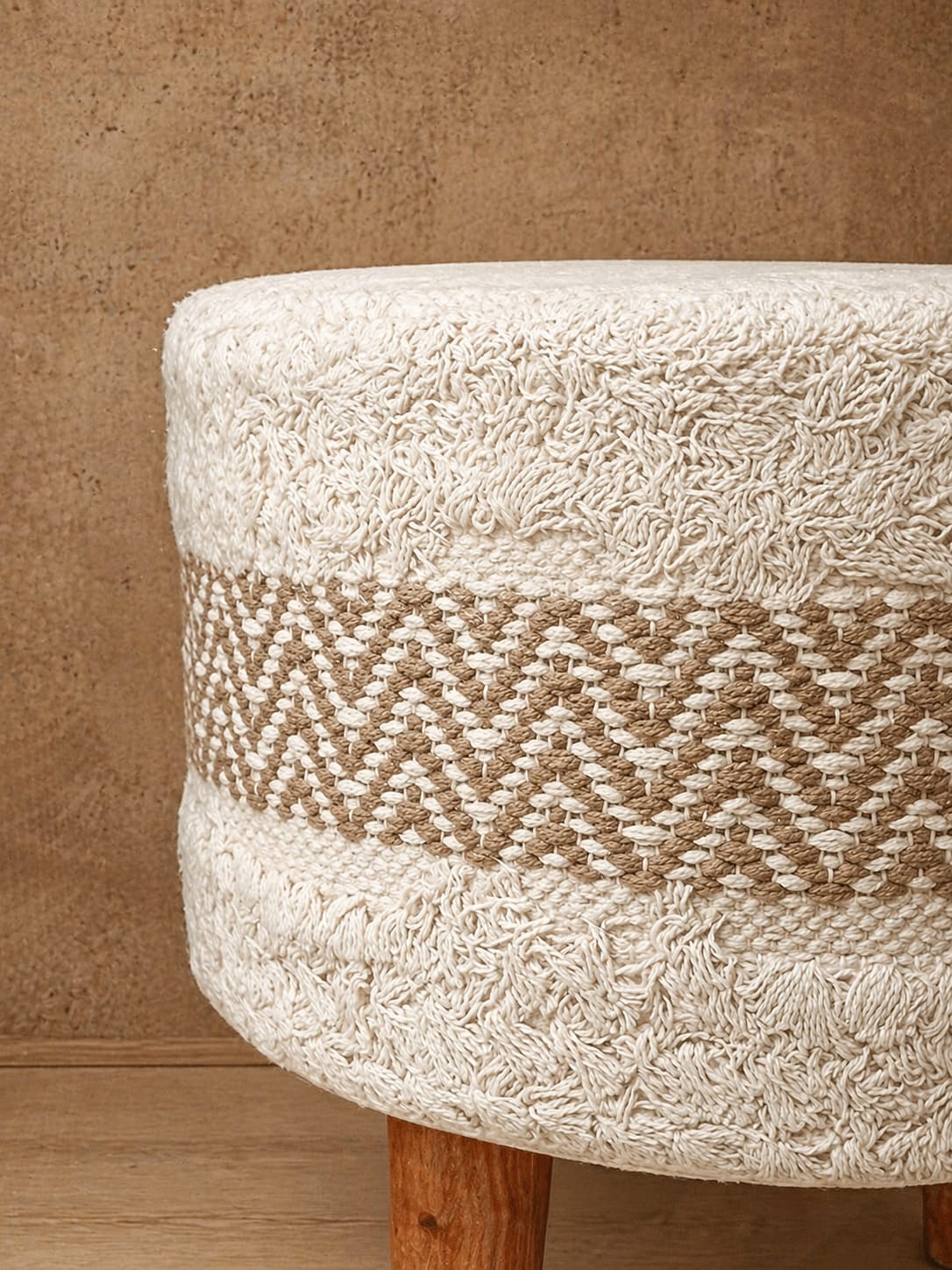 Boho Ottoman 4 Leg