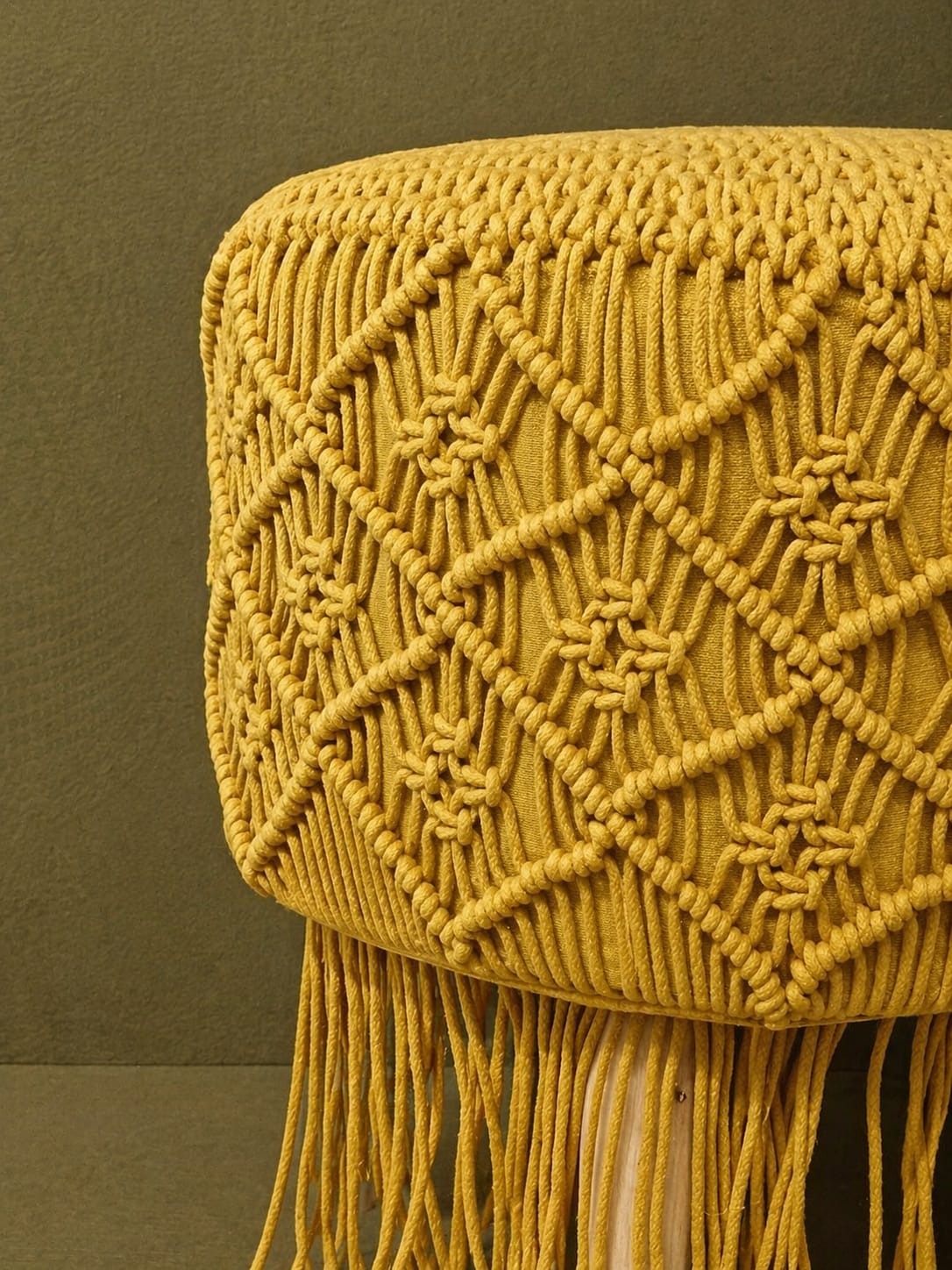Boho Ottoman 4 Leg