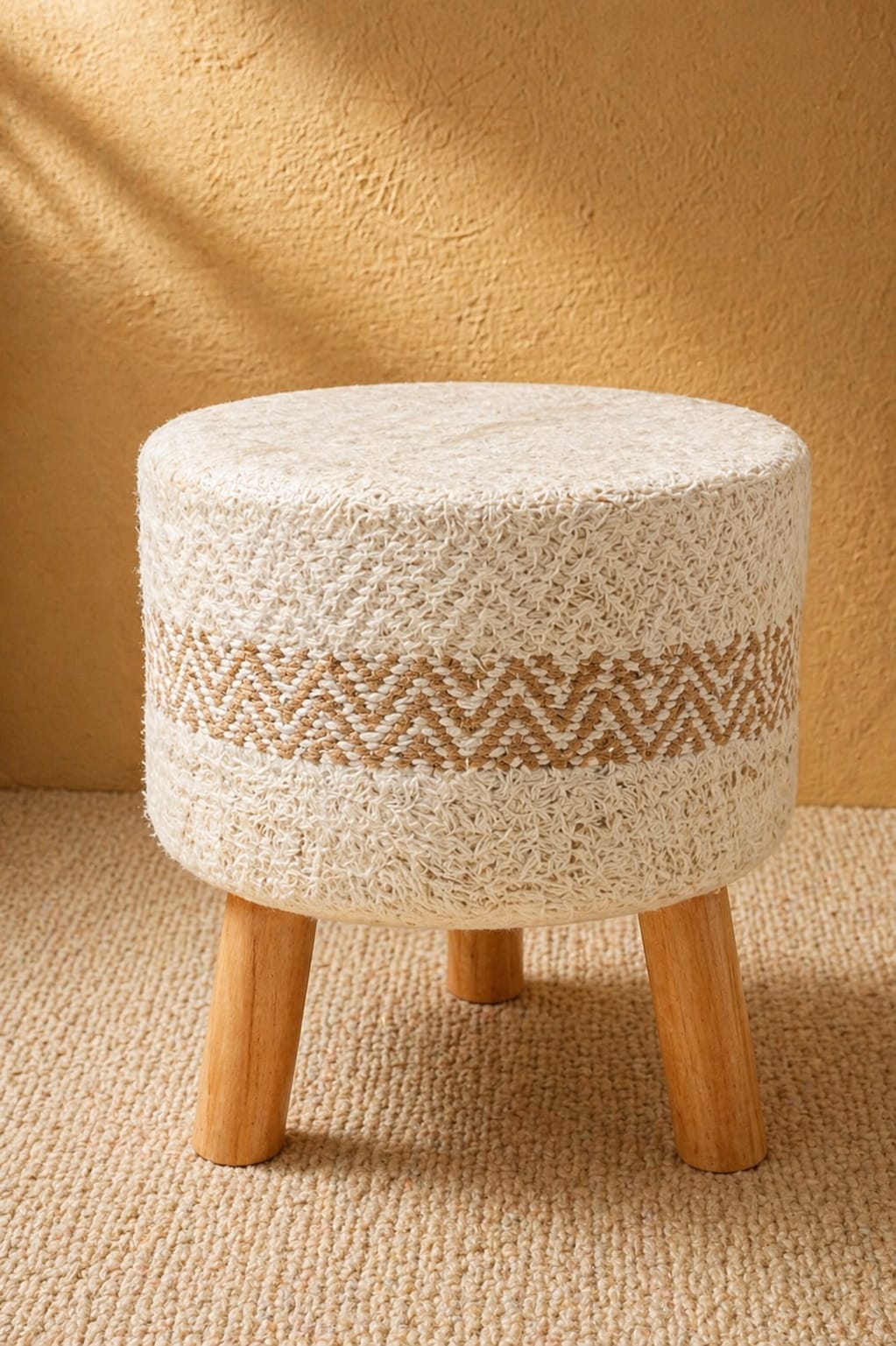 Boho Ottoman 3 Leg