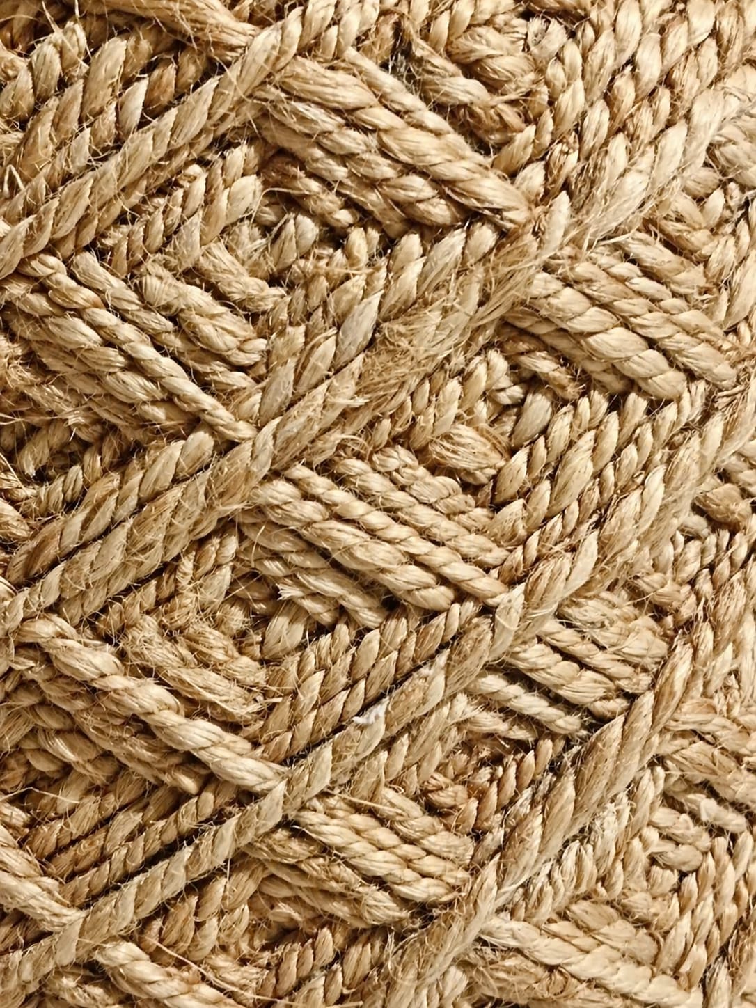 Jute Roots Pouf