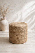 Braided Bliss Pouf