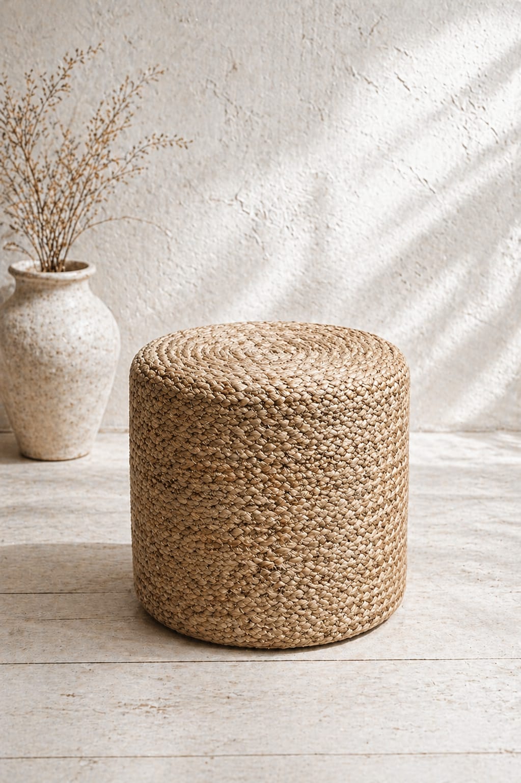 Braided Bliss Pouf