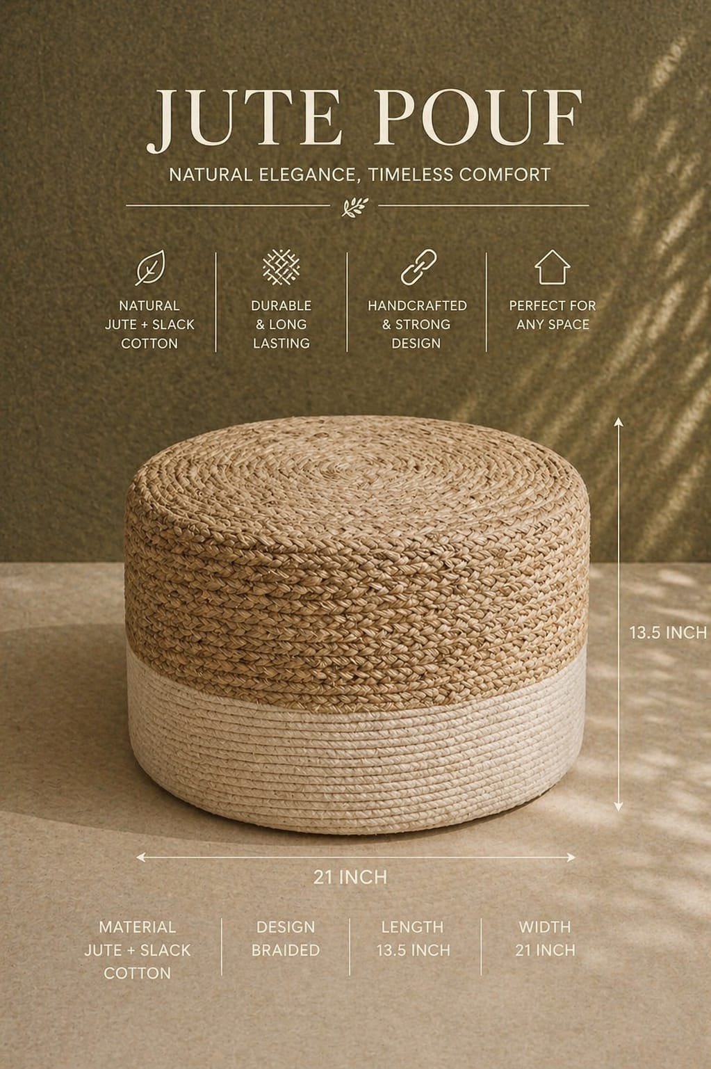 DualTone Haven Pouf