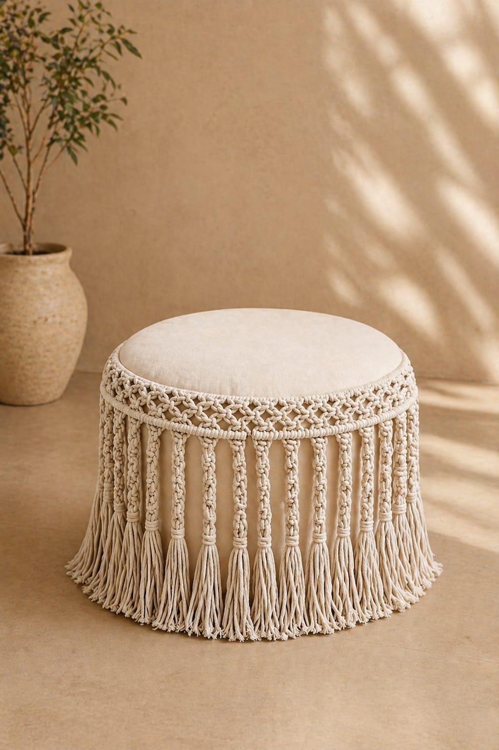 Aura Knot Pouf