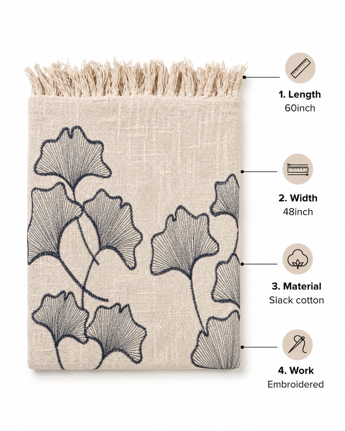 Botanical Charm Throw