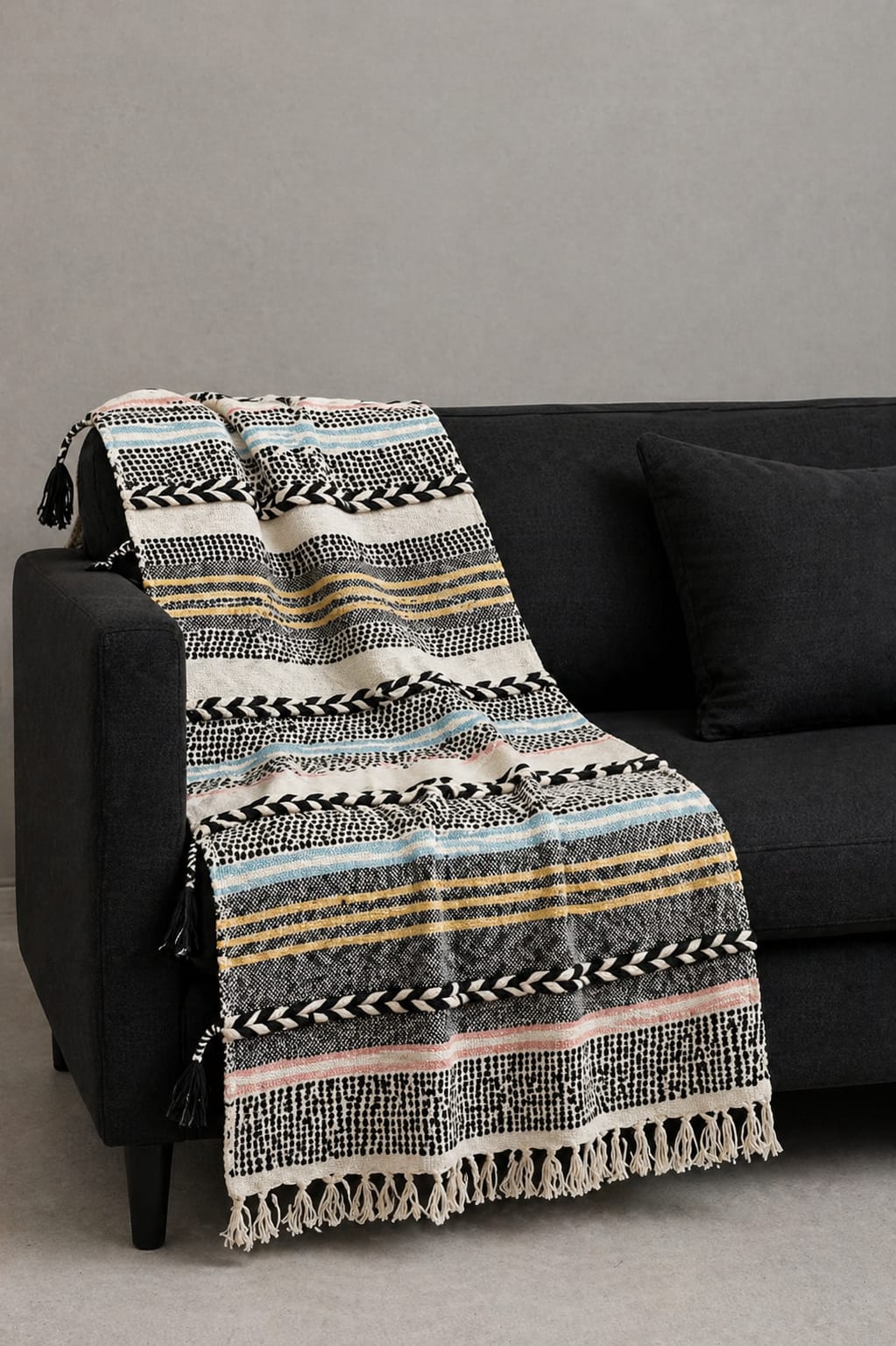 Artisan Trail Embroided Throw