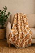 Amber Royale (Light) Printed Throw
