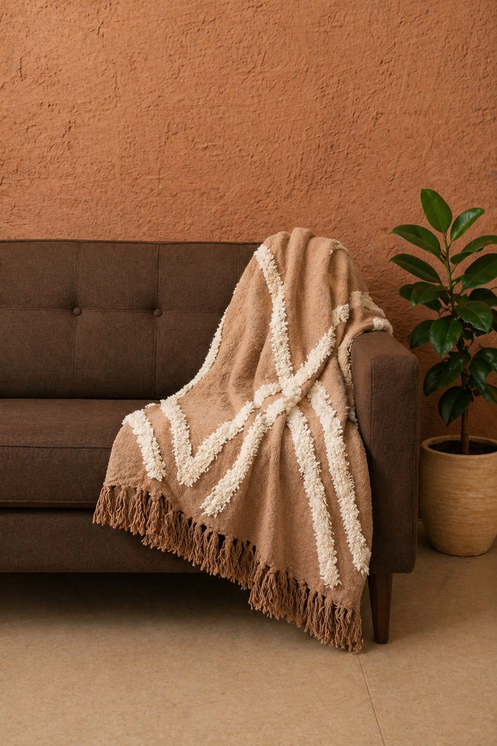 Desert Loom Tufted Throw