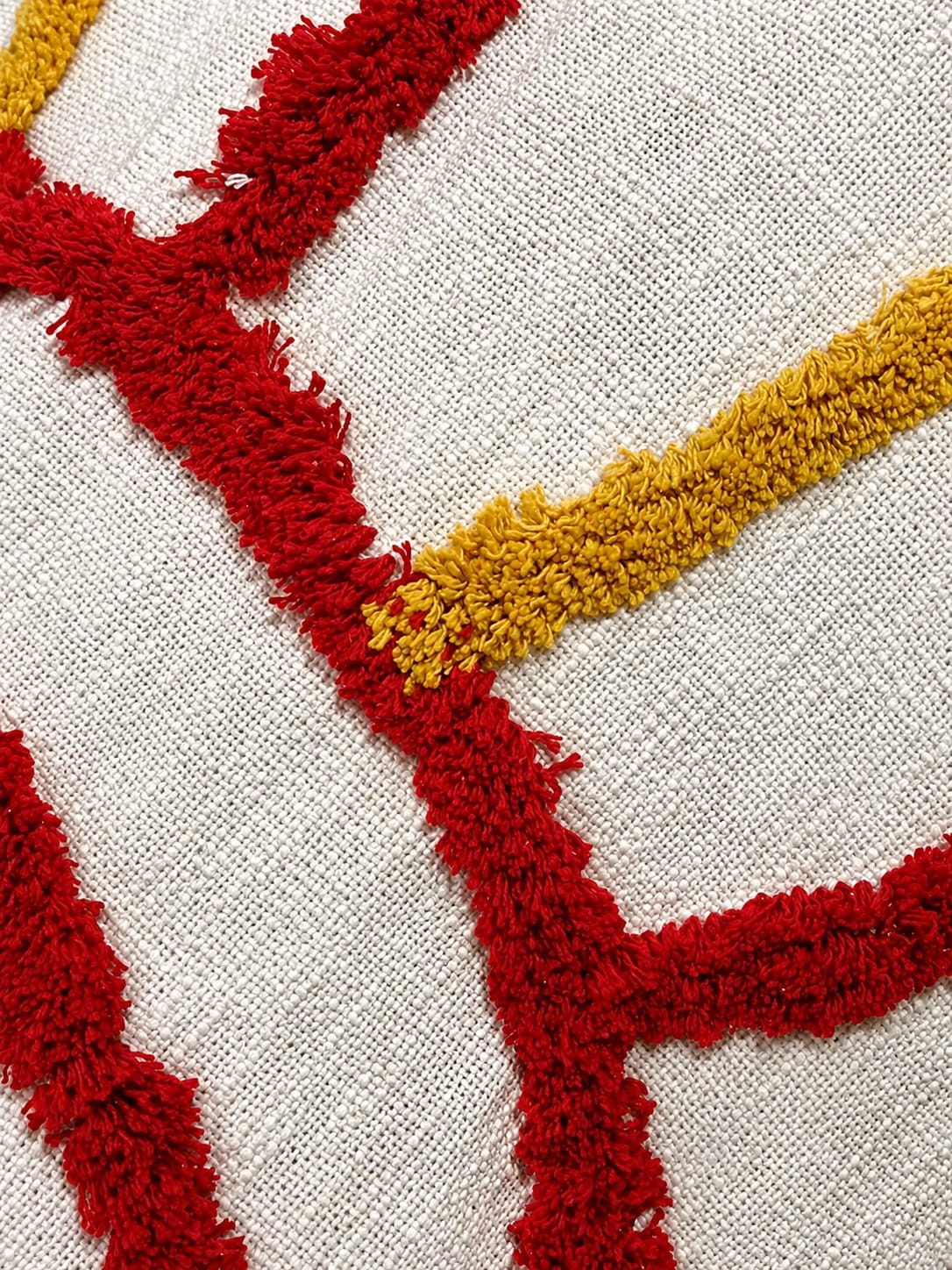 Agni Rang Tufted Throw