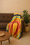 Sunbeam Arc Tufted Throw