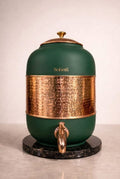 Copper Silk Finish Matka (8L)