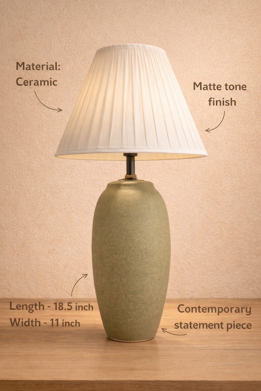Fluted Lamp
