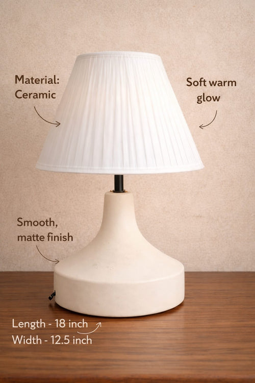 Alabaster Petal Table Lamp