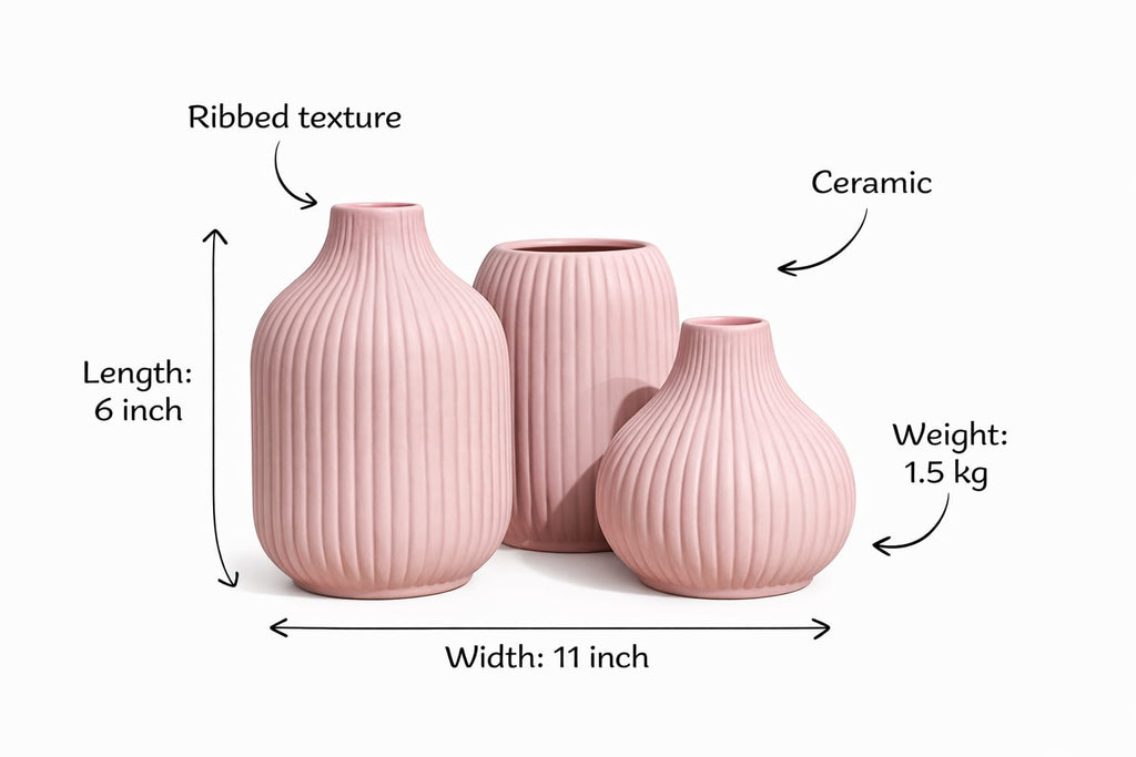 Onion vase (set of 3)