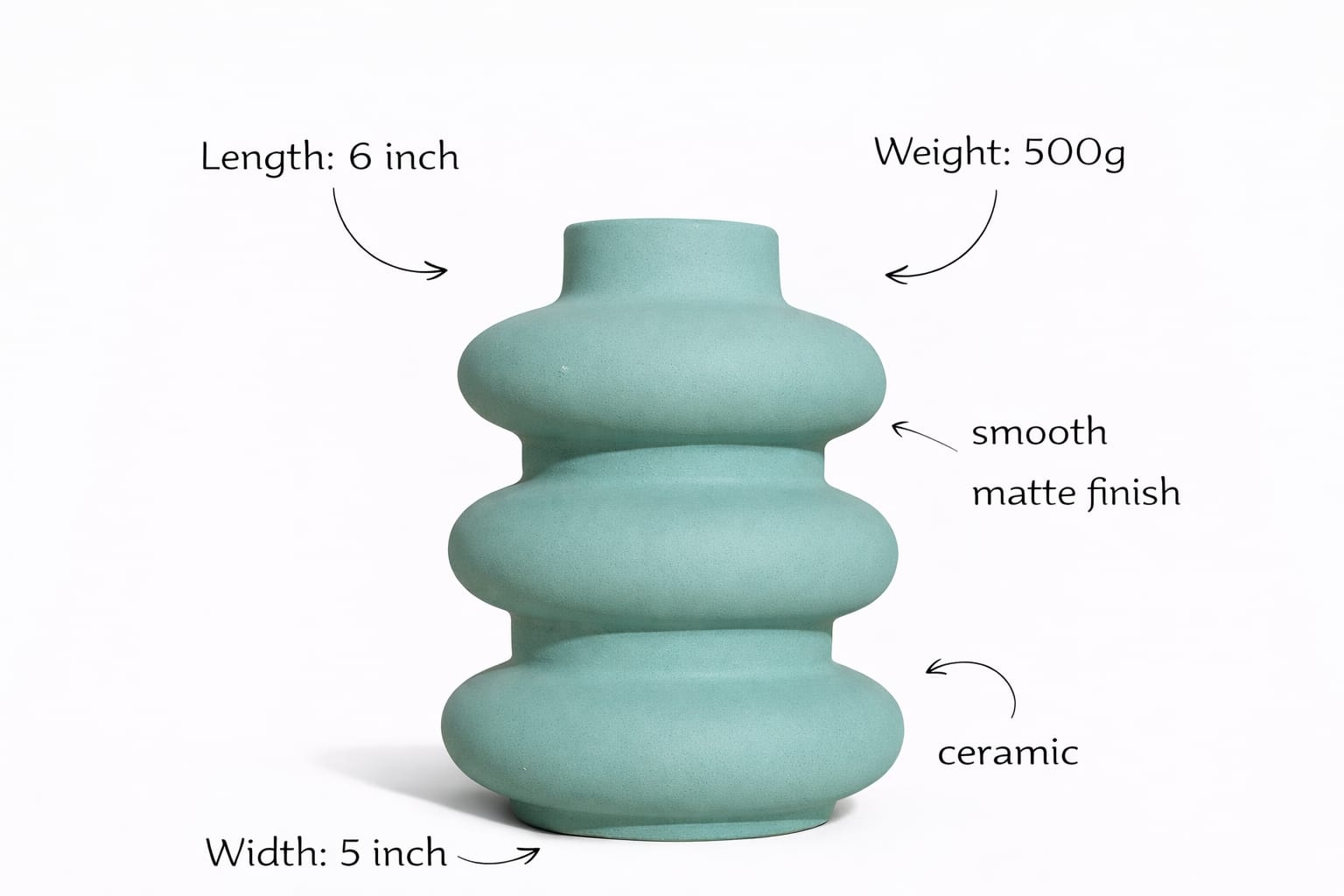 Cobra vase (small)