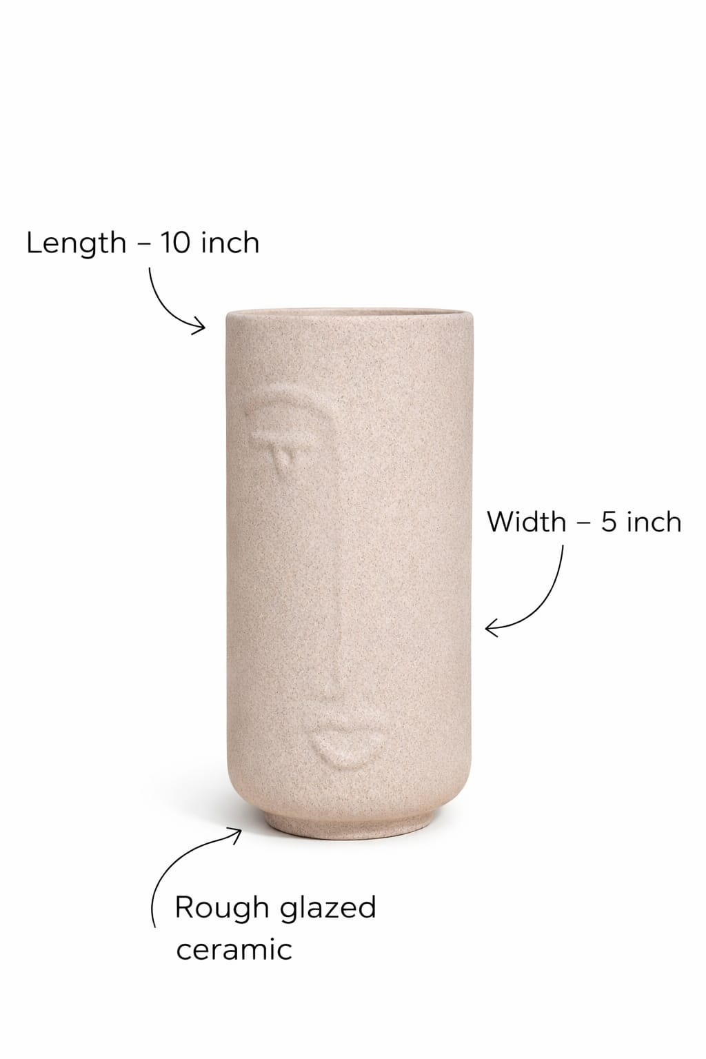 Linea Face Vase