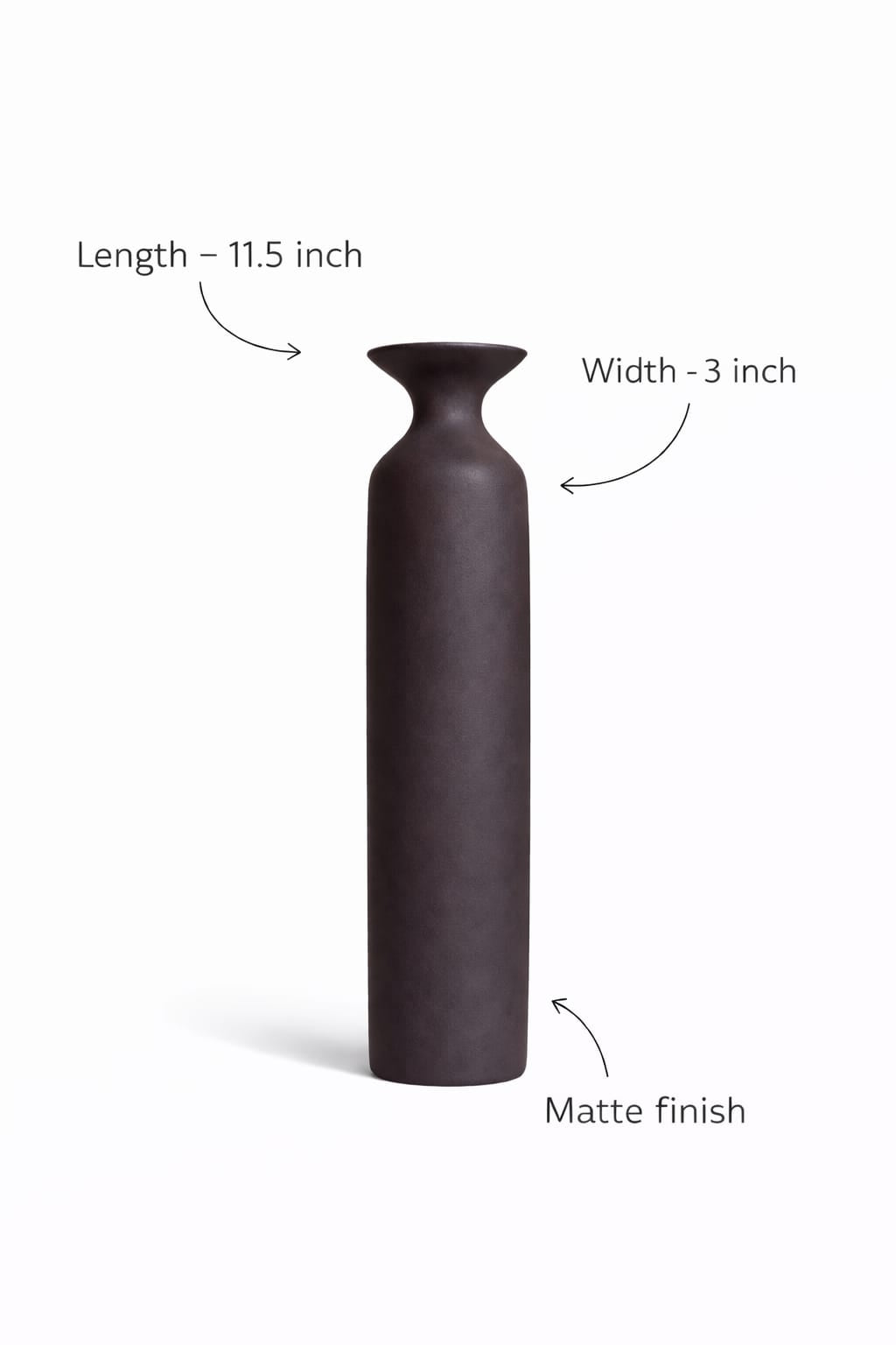 Geometric Pillar Vase