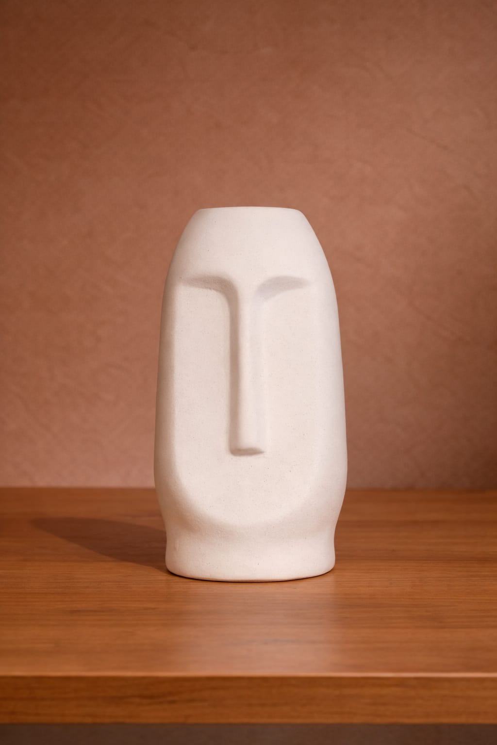 Elegant Ceramic Visage Vase (face vase)