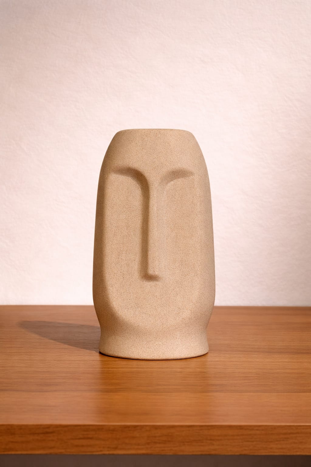 Elegant Ceramic Visage Vase (face vase)