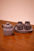 Scarlet Serenity Tea Set