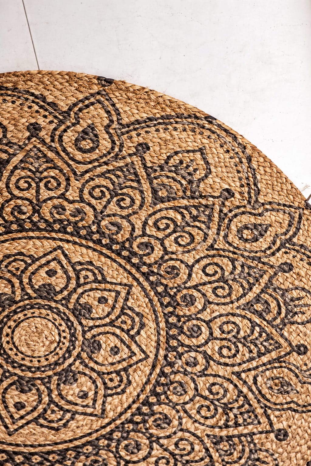 Sahara Mandala Jute Rug