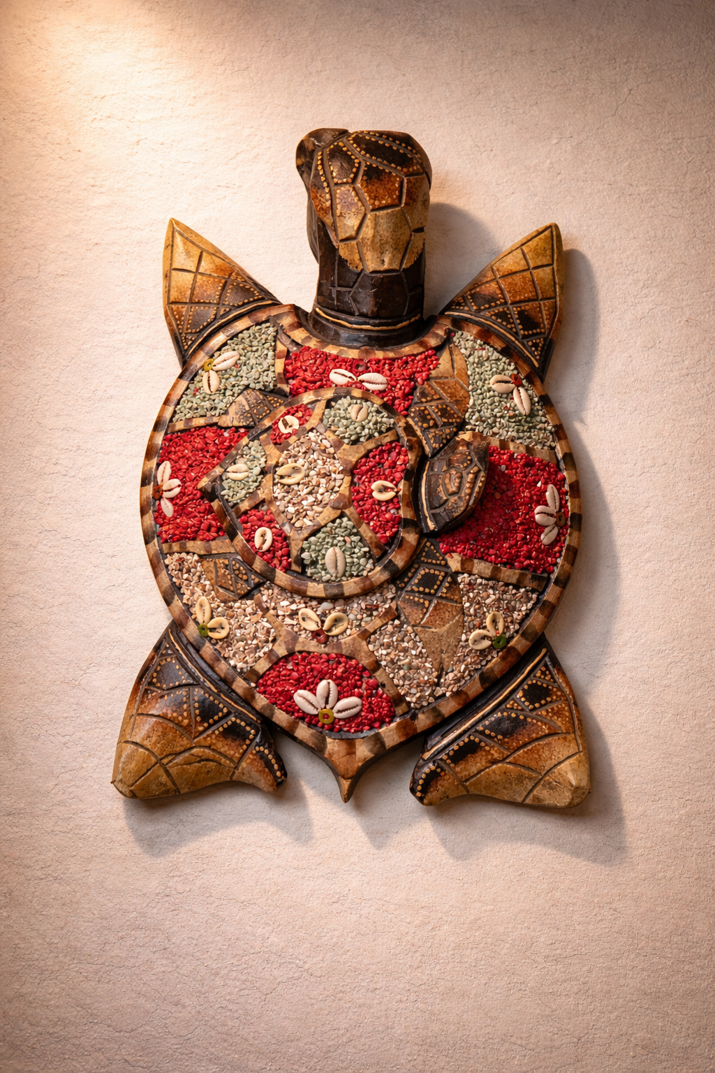 Vireza Shell Mosaic Turtle