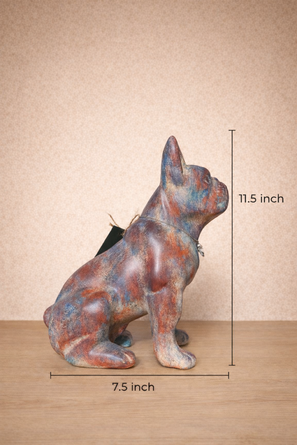 Vivid Guardian Dog Showpiece
